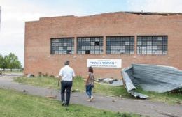 Trabajos en la Villa Deportiva