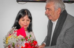 El municipio brindó un reconocimiento a la enfermera Nidia Andrea Almirón