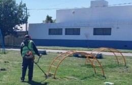 El municipio trabaja en la puesta en valor de los espacios públicos