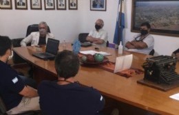 Reunión entre la Municipalidad y los Bomberos Voluntarios