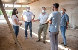 Siguen los avances de la obra del Jardín del barrio Esperanza