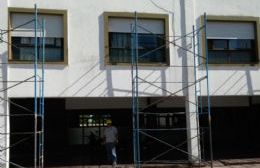 Obras en la Escuela "Juan B. Marenzi"