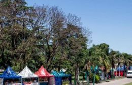 Preparativos para la Feria de Colectividades