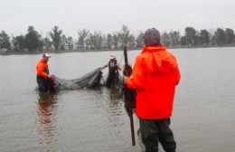 Se llevó a cabo un nuevo estudio del lago Whilmar Cúneo para evaluar sus condiciones luego del grave proceso de sequía