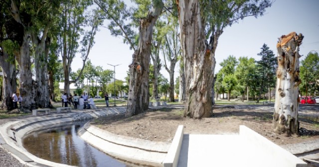 Se presentó el flamante Parque Verde y Moderno