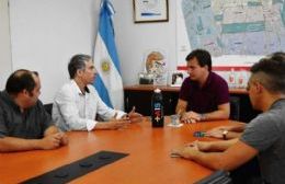 Adrián Fernández y dirigentes del FR planificaron agenda de trabajo con el senador Galmarini