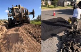 Plan Reparar: continúan los trabajos en caminos rurales y calles del partido