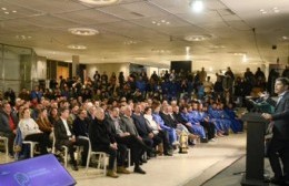 Giordano acompañó a Kicillof en la presentación de los Juegos Bonaerenses 2024