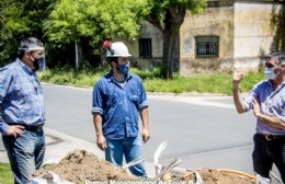 Destacan el avance de la obra de extensión de la red de gas en la ciudad