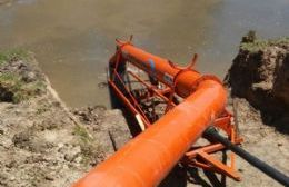 Se instaló una bomba para oxigenar el lago municipal