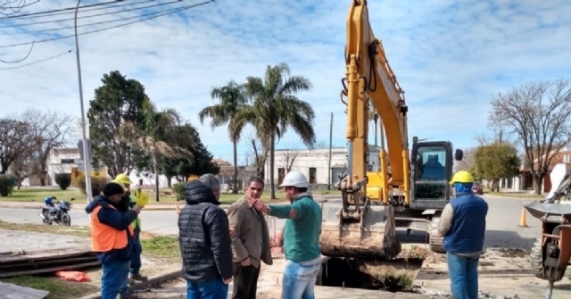 Se está reparando la intersección de calle 11 y 50