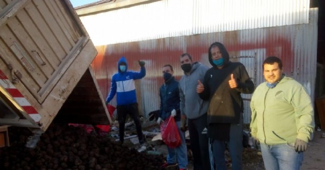 Recibieron mercadería desde Provincia