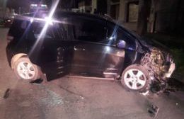 Accidente con  heridos en 47 y 14