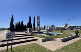 El municipio llevó está realizando trabajos de mantenimiento en el ingreso a la ciudad