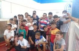 Gran torneo infantil de bochas en el Club Barracas