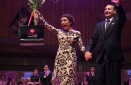 La colonense Florencia Daluisio en el Mundial de Tango 2017