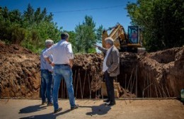 Comenzó la obra hídrica en la zona noroeste de la ciudad