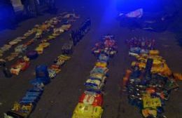Cinco detenidos por el saqueo al supermercado
