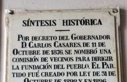 El saludo del intendente en el 126º aniversario del partido de Colón