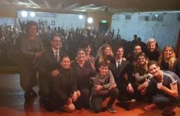 Exitosa presentación de la obra "Los Garibaldi"