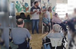 El municipio llevó a cabo actividades junto al equipo del Hogar "Carlos Steeb"