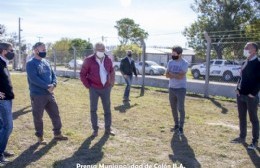 El intendente visitó el flamante predio de Bomberos Voluntarios