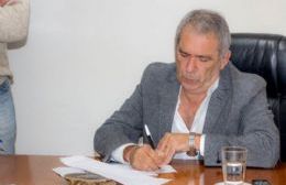 Se firmó contrato por concreto asfáltico