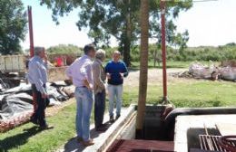 Avanzan los trabajos en la planta depuradora