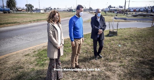 Ricardo Casi recorrió con Gonzalo Atanasof la Ruta Nacional 8