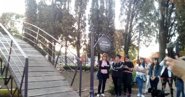 Inauguración del Puente de Las Mujeres