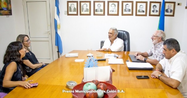 Educación: El intendente recibió a Vanina Villavicencio
