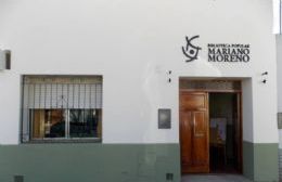 Reinauguran la sala de teatro de la Biblioteca Popular Mariano Moreno