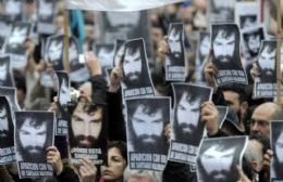 Manifestación por Santiago Maldonado en el Patio del Artista