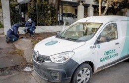 Trabajos diarios para mejorar las redes de agua y cloacas