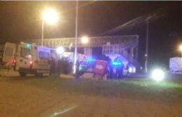 Intentó arrojarse del puente de Ruta 8 y fue rescatado