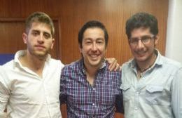 Integrantes del Departamento de la Juventud se reunieron con Leo Nardini