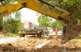 La obra de calle Laprida está cerca de su finalización