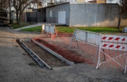 Duro reclamo del municipio: piden respetar el vallado de obras en Barrio Esperanza