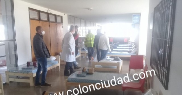 Preparan a la Villa Deportiva para el pico de contagios