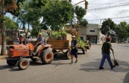 Continúan los trabajos de limpieza en la ciudad