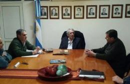 Ricardo Casi se reunió con Bomberos Voluntarios