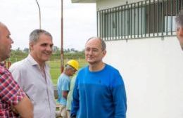 Pablo Pino recorrió obras