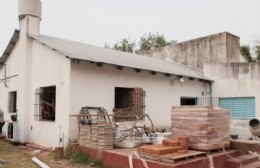 Avanzan las obras en la escuela de la localidad de El Arbolito