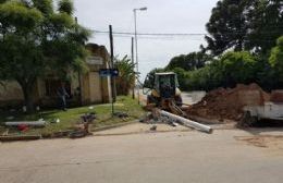 Avances en las obras de la red cloacal de los barrios Belgrano y 9 de Julio